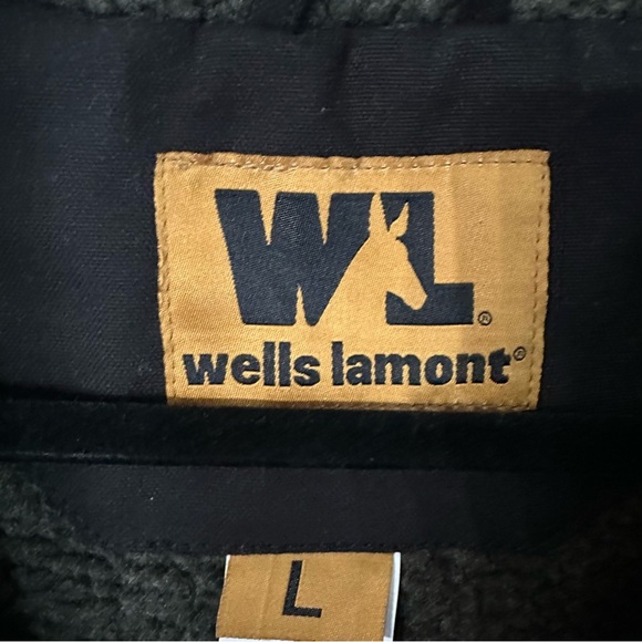Wells Lamont Men’s Sleeveless Black Fleece Lined Zip Up Vest Sz L GUC - Picture 4 of 8